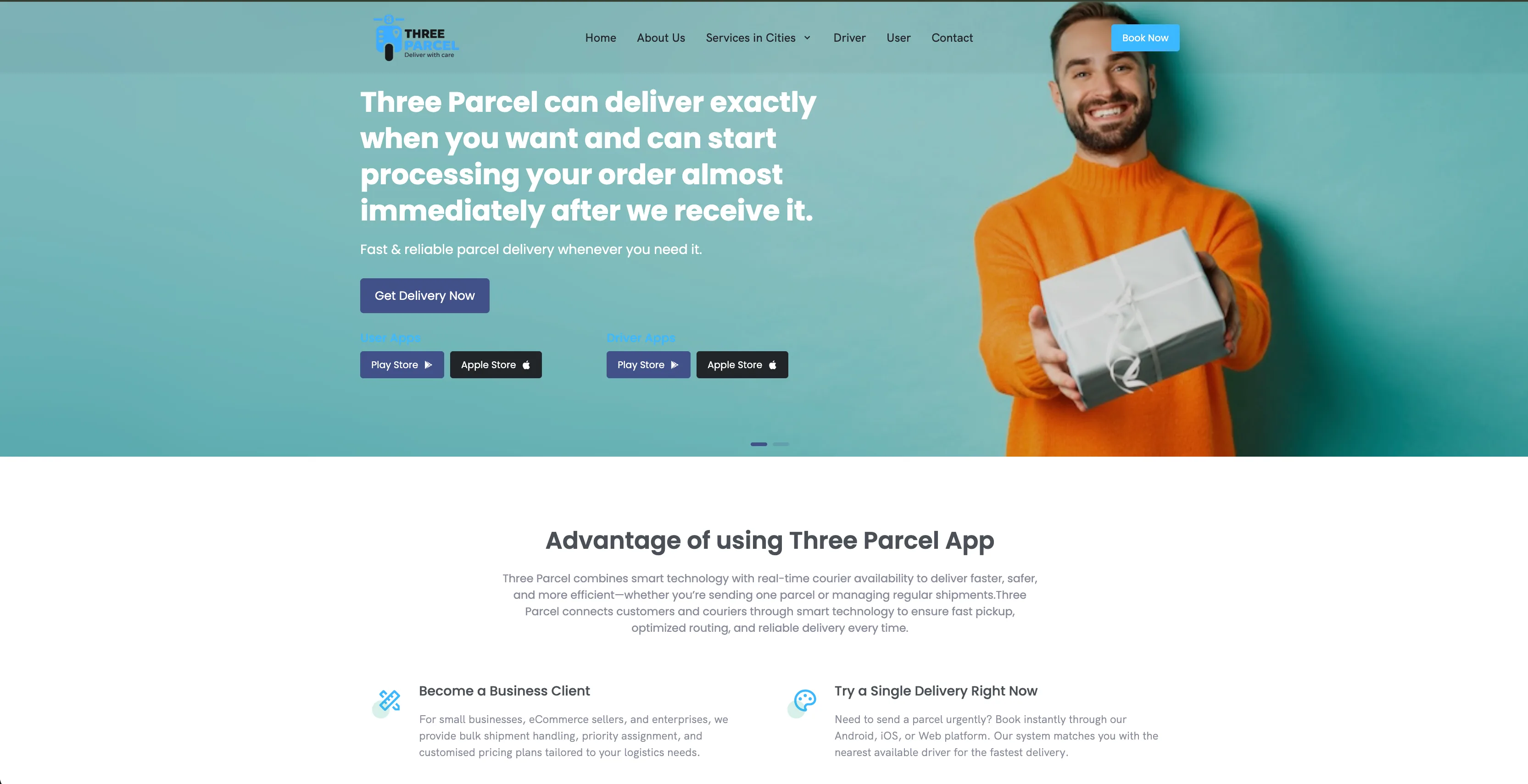 Parcel project preview