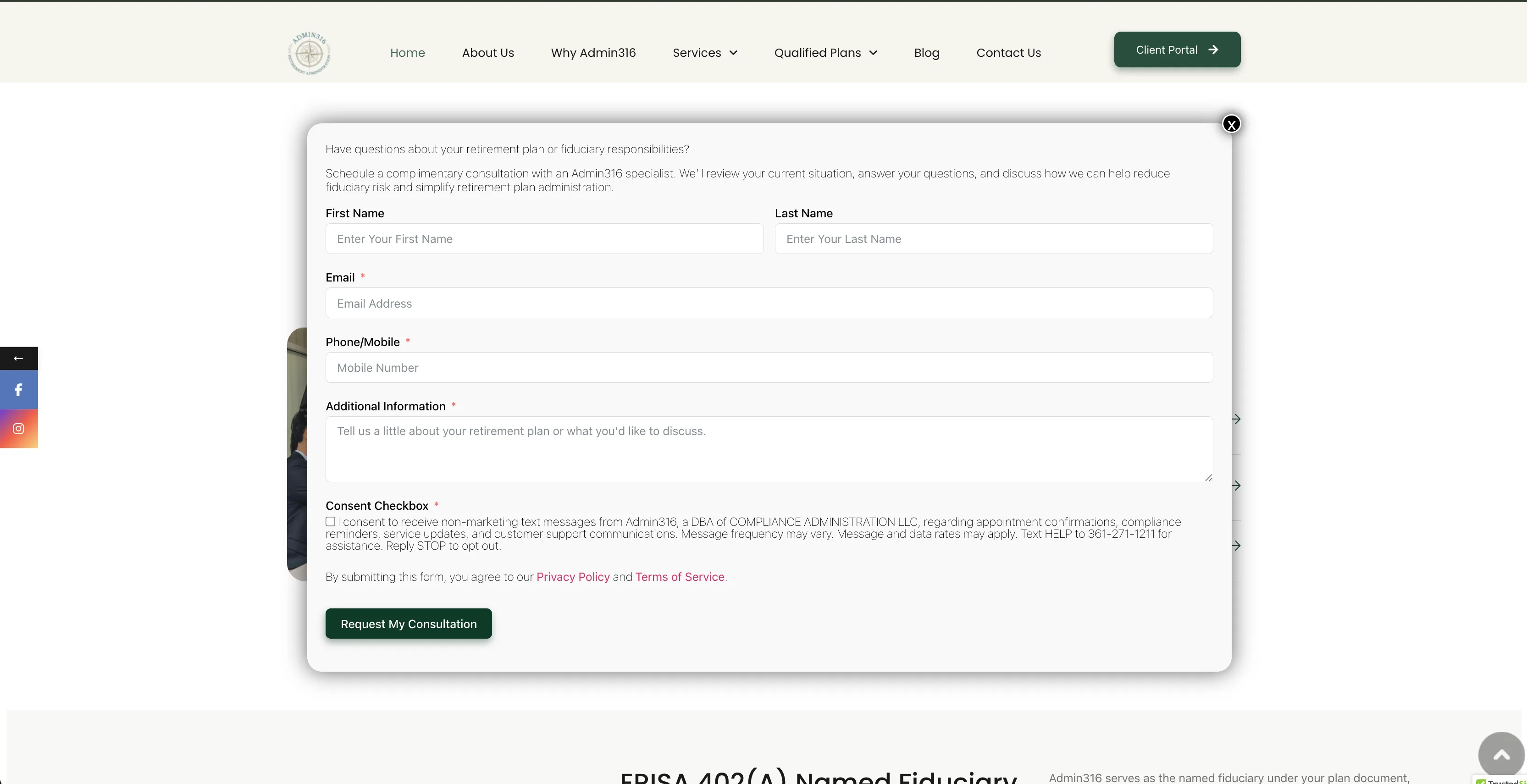 Compliance Adminitration LLC project preview